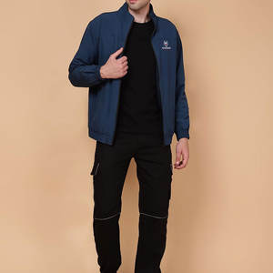 Veste d'entraînement pour hommes avec manches complètes et matériau léger à séchage rapide Veste d'entraînement décontractée pour hommes - Product Image 6