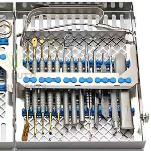 Kit de Cirugía Dental Oral, Instrumentos Quirúrgicos de Acero Inoxidable, Alta Calidad, Premium, Reutilizable, Juego Completo - Product Image 3