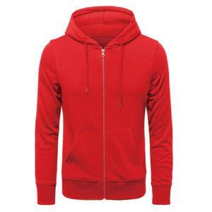 Sudadera con Capucha de Invierno para Hombre, de Algodón Esencial, Personalizada de Alta Calidad, con Cremallera Completa, Gruesa, Cálida, Informal, Gris, Bordado 3D, Lavada - Product Image 3