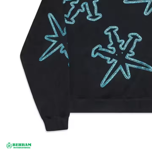 Sweat-shirts à capuche unisexes de haute qualité, vintage, délavés à l'acide et au sel, 100% coton molletonné/éponge française, séchage rapide - Product Image 4