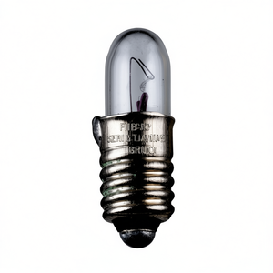 Pack of 10 15mm Clear <b>Globes</b> Smallest Bulbs with Base E5.5 6.0 Volts 0.9 Watts Each - Product Image 2