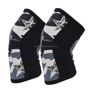 ปลอกแขนยาวสำหรับยกน้ำหนักผ้านีโอพรีนเนื้อนุ่มพิมพ์ลาย - Product Image 2