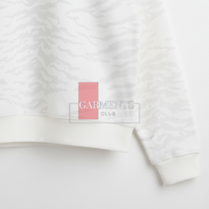 เสื้อสเวตเชิ้ตผ้าฟลีซผ้าฝ้ายแท้ 100% แบบลำลองสำหรับผู้ชายสำหรับฤดูหนาว |   เสื้อพูลโอเวอร์ OEM ODM สกรีนโลโก้ได้ ทรงปกติ แห้งเร็ว ระบายอากาศได้ดี - Product Image 3