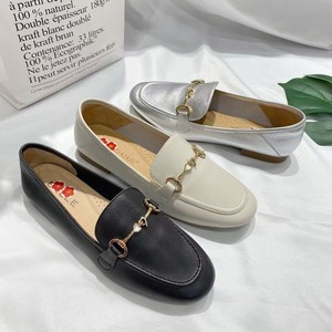 <span class=keywords><strong>Mocasines</strong></span> Planos para Mujer con Grabado de Cocodrilo y Adorno Metálico Floral para Primavera, Diseño Elegante con Estampado Floral, Estilo Cómodo de Primavera - Product Image 2