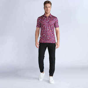 Alta calidad personalizado mejor diseño 2023 hombres sublimación impresa Polo hombres polos - Product Image 2