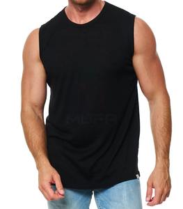 เสื้อกล้ามผู้ชายคุณภาพสูง ผ้าฝ้าย 100% แห้งเร็ว ระบายอากาศได้ดี เหมาะสำหรับออกกำลังกาย ฟิตเนส ลำลอง เพาะกาย ปรับแต่งได้ - Product Image 1