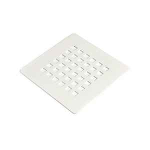 Grille de drain de douche en acier inoxydable blanc Koricini B2120000000151 MILAN - Product Image 1