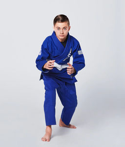 ชุดเครื่องแบบศิลปะการต่อสู้สำหรับเด็ก jujitsu kimono BJJ GI ชุดยูโดคาราเต้ - Product Image 4