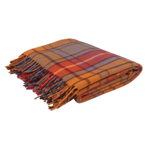 ผ้าห่มลายตารางทำจากขนสัตว์บูคานันแบบโบราณคุณภาพระดับพรีเมียมผ้าห่มลายตารางอบอุ่นและทนทาน - Product Image 6