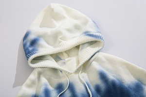 2025 Best Sellers Oversize <b>Wool</b> Custom MenHoodie Unisex <b>Tie</b> Dyed Hoodies for Women Pullover Hoodie OEM Service - Product Image 4