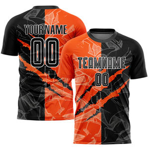 Vente d'usine, prix bas, maillots de football personnalisés par sublimation, 100% polyester, séchage rapide, couleurs et tailles personnalisées, best-sellers en gros - Product Image 2
