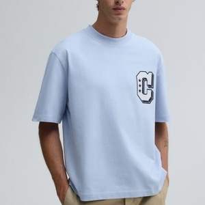 Camisetas de algodón para hombre, camisetas OEM ODM de algodón personalizadas de talla grande para hombre, camisetas con cuello redondo, hombros caídos, algodón de alta calidad - Product Image 6