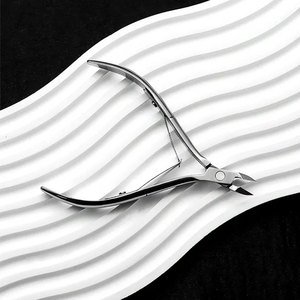 Pinces à cuticules en acier professionnelles manucure pédicure ensemble pour doigts et orteils coupe-ongles pour ongles incarnés outils à ongles - Product Image 6