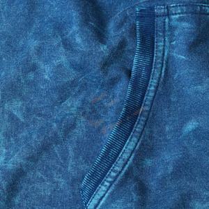 Sweats à capuche personnalisables délavés à l'acide, hiver, 2 pièces, design futuriste, lignes audacieuses, style polyester/coton polaire brodé, délavé à la pierre - Product Image 4