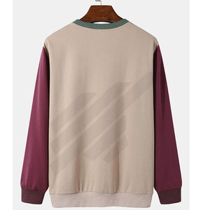 Vente en Gros de Sweatshirts pour Hommes Dernier Style Sweatshirts pour Hommes Basics Sweatshirts en Coton Mélangé pour Hommes - Product Image 2