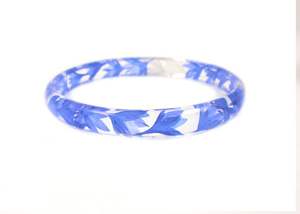 กำไลข้อมืออะคริลิคเรซิ่นเครื่องประดับหลายสีแวววาวสร้อยข้อมืออะคริลิคทรงสี่เหลี่ยมที่ไม่สม่ำเสมอสำหรับ - Product Image 6