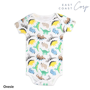 ชุดวันซี่/บอดี้สูทผ้าฝ้ายออร์แกนิกนิ่มสำหรับเด็กแรกเกิดทุกเพศ - Product Image 1