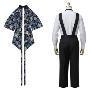 Printed <b>Polyester</b> Bow <b>Ties</b> and Cravats Premium Fabric Durable Design Formal Wear Accessories Wedding Party Neckwear - Product Image 3