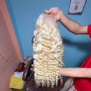 Cheveux humains bruts indiens non transformés Double trame faisceaux vague naturelle boucles crépus bouclés doux épais haute qualité cheveux sains - Product Image 5