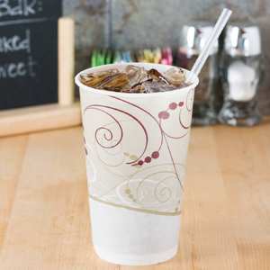 Premier fournisseur malaisien de 100% gobelets en papier à mur unique blanc biodégradable 16OZ gobelets froids à double stratification PE de haute qualité - Product Image 3