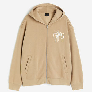 Sudadera con Capucha de Moda Urbana para Hombre, Diseño Estampado, Suave y Cómoda, Corte Holgado, 100% Algodón, Impresión Digital - Product Image 1