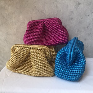 Bolso de mano de rafia de moda de verano para mujer, bolso de mano de paja de papel, bolso de mano elegante para mujer - Product Image 5