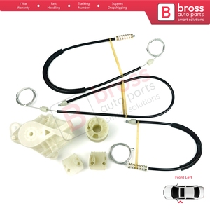 Kit de réparation de lève-vitre BWR237, porte avant gauche pour Transporter T5 Caravelle Multivan 2003-2015 7H0837753 - Product Image 2
