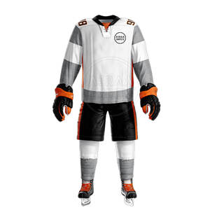 Nouvel arrivage d'uniforme de hockey sur glace uniforme de hockey sur glace en polyester uniforme de hockey sur glace léger à manches longues - Product Image 1