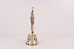 Indian Manufacturer Supplier's New Arrival Vintage Brass Hand <b>Bell</b> Exclusive Metal <b>Bells</b> Decor Custom Designed Indian Origin - Product Image 3