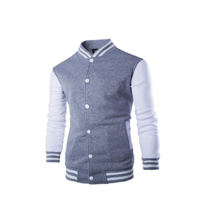 Recién llegado, chaqueta de cuero de lona informal personalizada para hombre, Jersey deportivo negro con bolsillos, estilo universitario Retro Vintage de Hip Hop para invierno - Product Image 3