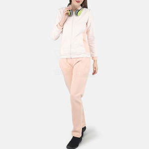 Ropa de calle Uso al aire libre Color sólido Mujeres Chándal Bajo Moq 2025 Diseño personalizado Mujeres Chándales - Product Image 4