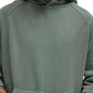 Sudaderas con capucha de algodón y poliéster para hombre, estampado por sublimación Digital personalizado, diseño de manga corta de gran tamaño, servicio OEM bordado - Product Image 6