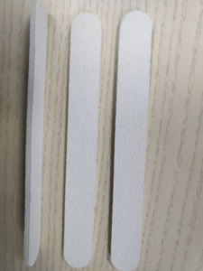 ตะไบเล็บสแตนเลสแบบตรงขนาดเล็ก ใช้ซ้ำได้ ด้ามจับกันลื่น สำหรับมืออาชีพ ใช้งานสะดวก ควบคุมการตะไบได้ดี สีขาว - Product Image 4