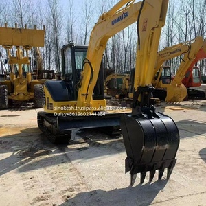 Komatsu PC55MR Japon Excavatrice d'occasion 90% Nouveau jaune 5ton Yanmar Moteur utilisé Offre Spéciale 1 an de garantie - Product Image 6