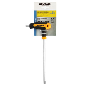 Chiave a brugola con testa sferica a T da 10,0 mm. Con Colgador - Product Image 3