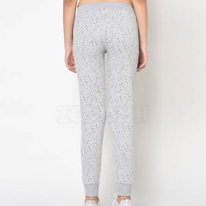 Precio razonable Crea tus propios pantalones Streetwear Casual Mujeres Pantalones personalizados de gran tamaño - Product Image 3