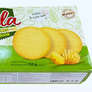 Délicieux craquelins croustillants aux pommes de terre 150G Boîte de sachets au goût sucré salé - Product Image 1