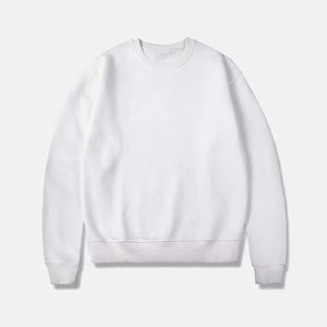 Venta al por mayor de los hombres de cuello redondo sudadera con logotipo personalizado 100% mezcla de algodón pulóver ropa de calle Sudadera con capucha de Invierno 2 piezas de bolsillo de gran tamaño - Product Image 3