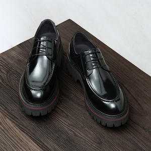 Comfortable Sheepskin Lined Formal Shoes with Adjustable Laces and Non Slip Heel for Men's Shoes - Product Image 2
