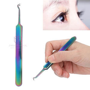 Pinces à cils JIMED SURGICAL de haute qualité, best-sellers |   Extensions de cils de précision réutilisables en acier inoxydable personnalisées - Product Image 3