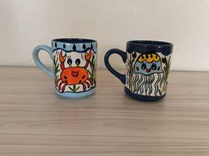 DAFNI <b>BIG</b> PAZAR Custom 3D Relief Ceramic Mug Handmade Hand Painted Cute Fruit Design Dishwasher Safe Gift Box - Product Image 5