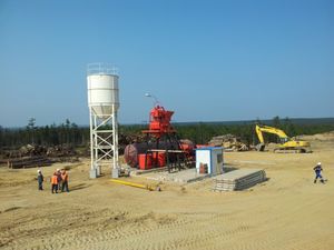 Usine de mélange concrète stationnaire de la marque originale HZS25A de la Chine - Product Image 5