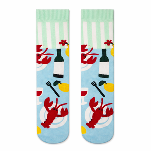 Calcetines Divertidos con Estampado de Dibujos Animados, Diseño Novedoso y Colorido, Mezcla de Algodón, Unisex, Casuales, Venta al Por Mayor, OEM, Personalizados - Product Image 3