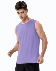 Acid Washed Hooded <b>Stringer</b> <b>Vest</b> for Gym Sports High Quality Custom Made tank Top for Men with Custom Printing on Wholesale - Product Image 3