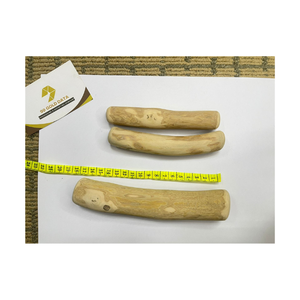 Bâton à mâcher en bois de café pour petits animaux de compagnie-Jouet à mâcher en bois sûr pour chiens chats-Entraînement dentaire molaire et soulagement des morsures - Product Image 1