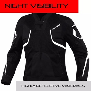 Veste de sport légère imperméable certifiée CE pour hommes, respirante, en textile, toutes saisons, pour la moto, avec options grandes tailles - Product Image 5