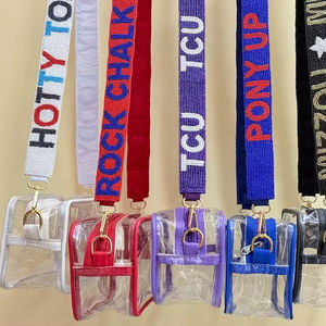 Bolso de Mano de Diseño para Mujer, Elegante, con Cuentas, Ligero, con Correa para la Muñeca, Capacidad de 1L, Ideal para Bodas, 100% Calidad Garantizada - Product Image 1