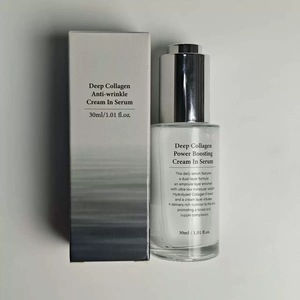 Cuidado de la Piel con Reparación Calmante, Marca Privada Vegana, Suero Reafirmante de Colágeno de Doble Capa de 30 ml, Crema de Colágeno en Suero para Maquillaje - Product Image 6