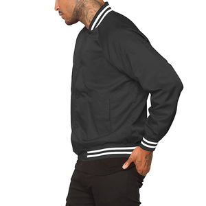 High Quality Letterman Varsity Jacket Professional Manufacture Most Popular Design with <b>Stand</b> Collar Cow Skin Leather - Product Image 1