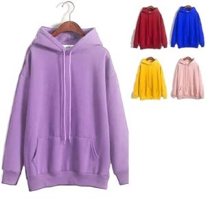 Sweat-shirt à capuche ample en molleton de coton brodé sur mesure pour femme, avec impression en relief et manches raglan - Product Image 1